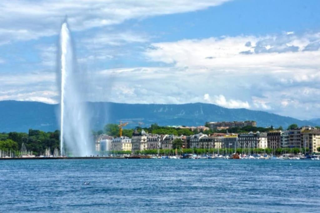 Modern'Blue - Gare Annemasse A 3Min-Geneve Acces Direct Apartment Exterior foto