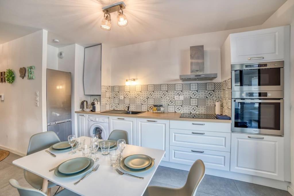 Modern'Blue - Gare Annemasse A 3Min-Geneve Acces Direct Apartment Exterior foto